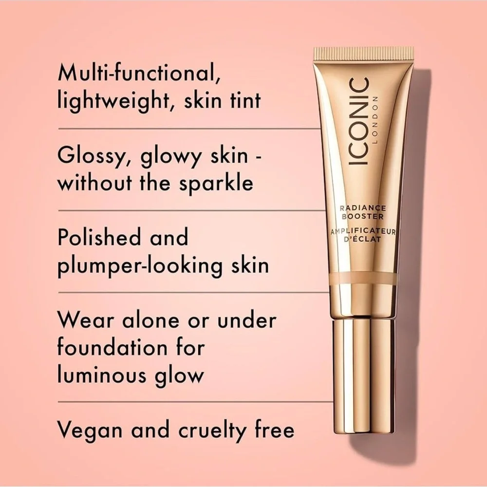 NIB Iconic London - Radiance Complexion Booster - Honey Glow 1.01 oz